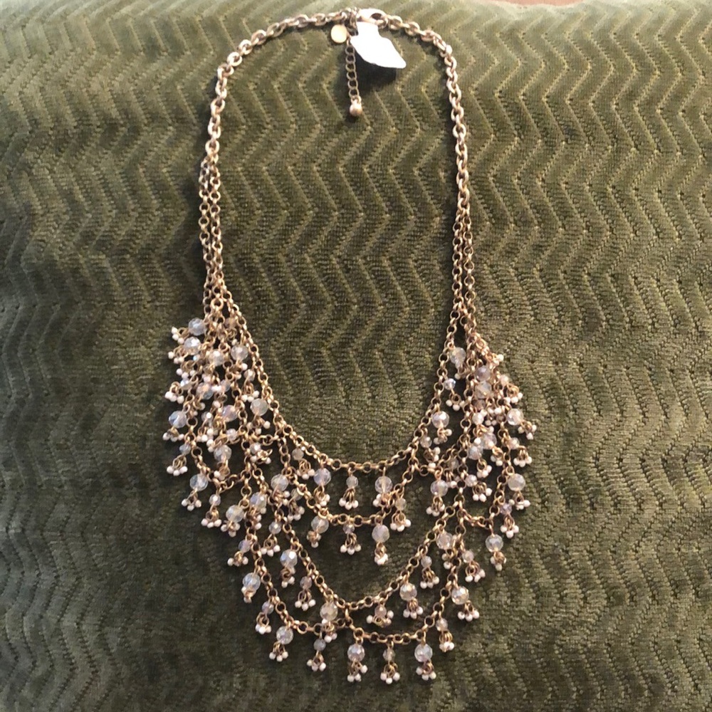 NWT! LOFT bib statement necklace! - Picture 1 of 9